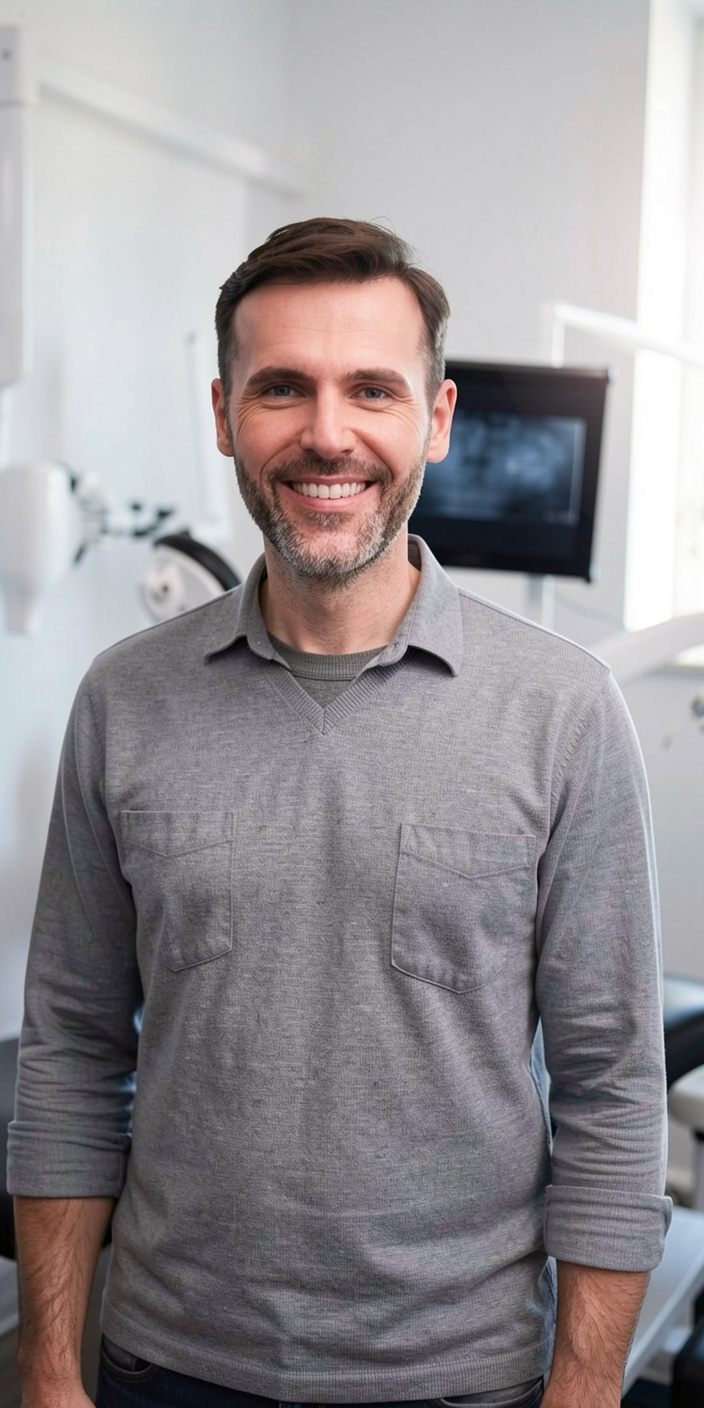 Retrato del dentista